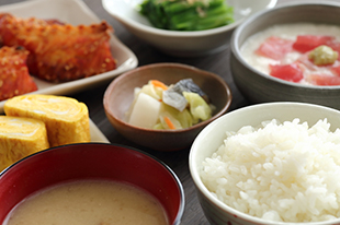 美味しくバランスを考えた食事