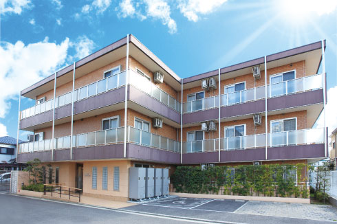 介護付有料老人ホームエコハウス三国ヶ丘　外観イメージ