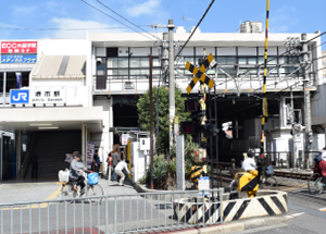 JR阪和線「堺市」駅