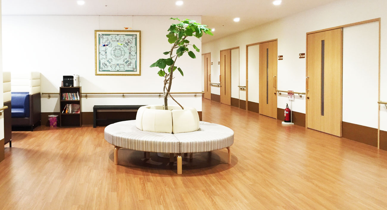 ゆとりある共有空間